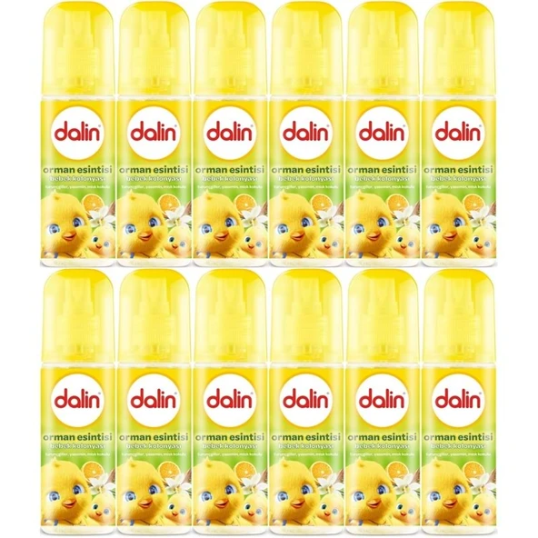 Dalin Bebek Kolonyası 150ML Orman Esintisi (Turunçgiller-Yasemin-Misk Kokulu) (12 Li Set) ürün görseli 1