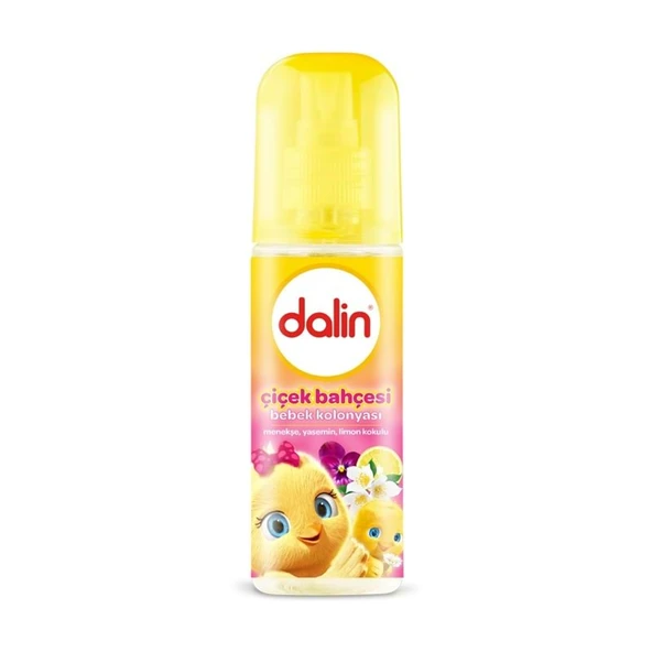 Dalin Bebek Kolonyası 150ML Çiçek Bahçesi (Menekşe-Yasemin-Limon Kokulu) ürün görseli 1