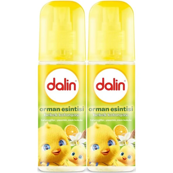 Dalin Bebek Kolonyası 150ML Orman Esintisi (Turunçgiller-Yasemin-Misk Kokulu) (2 Li Set) ürün görseli 1
