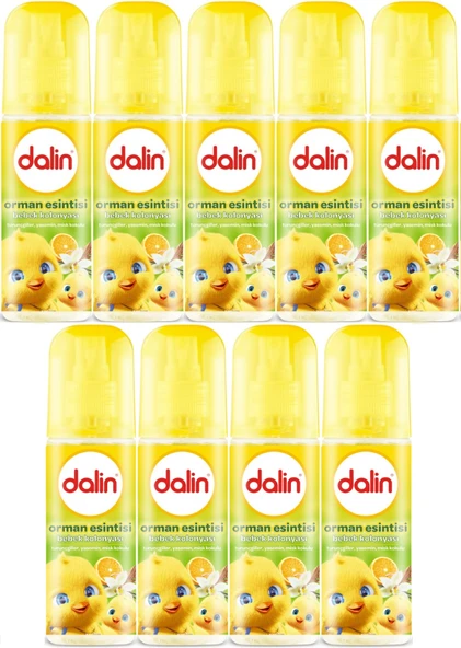 Dalin Bebek Kolonyası 150ML Orman Esintisi (Turunçgiller-Yasemin-Misk Kokulu) (9 Lu Set) ürün görseli 1