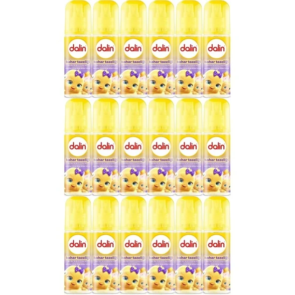 Dalin Bebek Kolonyası 150ML Bahar Tazeliği (Manolya-Ylang,Ylang-Amber Kokulu) (18 Li Set) ürün görseli 1