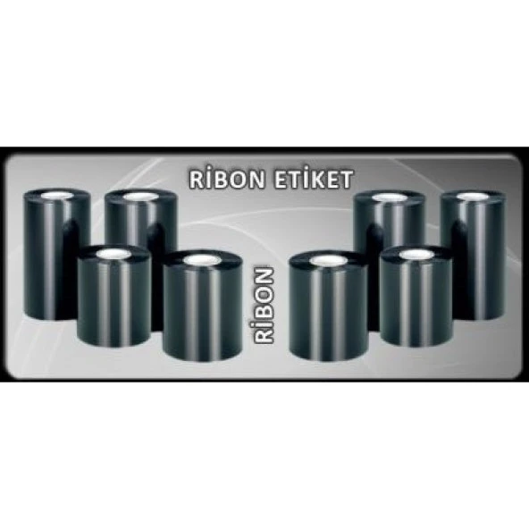 OEM 110mmX74mt Ribon Wax ürün görseli 1