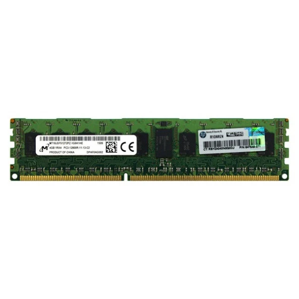Hp 647895R-B21 4Gb 1600 Mhz Ddr3 Ecc Server Ram ürün görseli 1