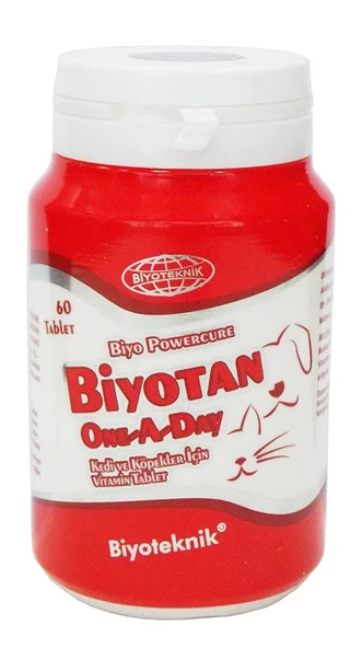 Biyoteknik Biyotan One A Day 60 Tablet ürün görseli 1