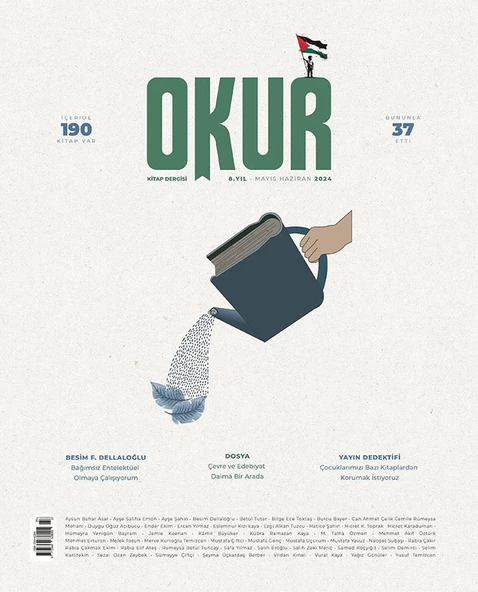 Okur Kitap Dergisi 37.Sayı Mayıs-Haziran 2024 ürün görseli 1