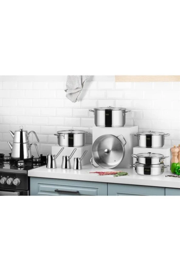 Maxi Plus 20 Parça Ideal Çelik Çeyiz Seti ürün görseli 1