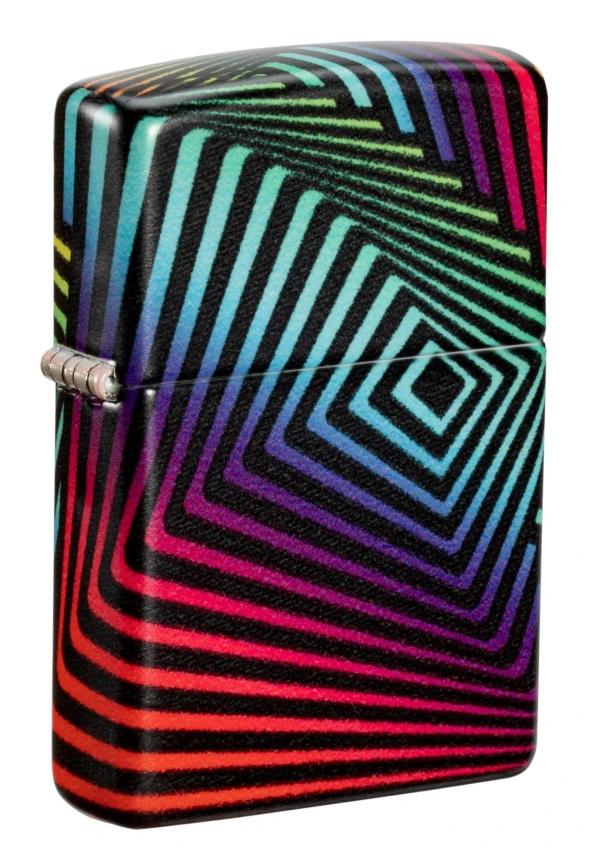 Zippo Rainbow Pattern Dizayn Çakmak ürün görseli 1