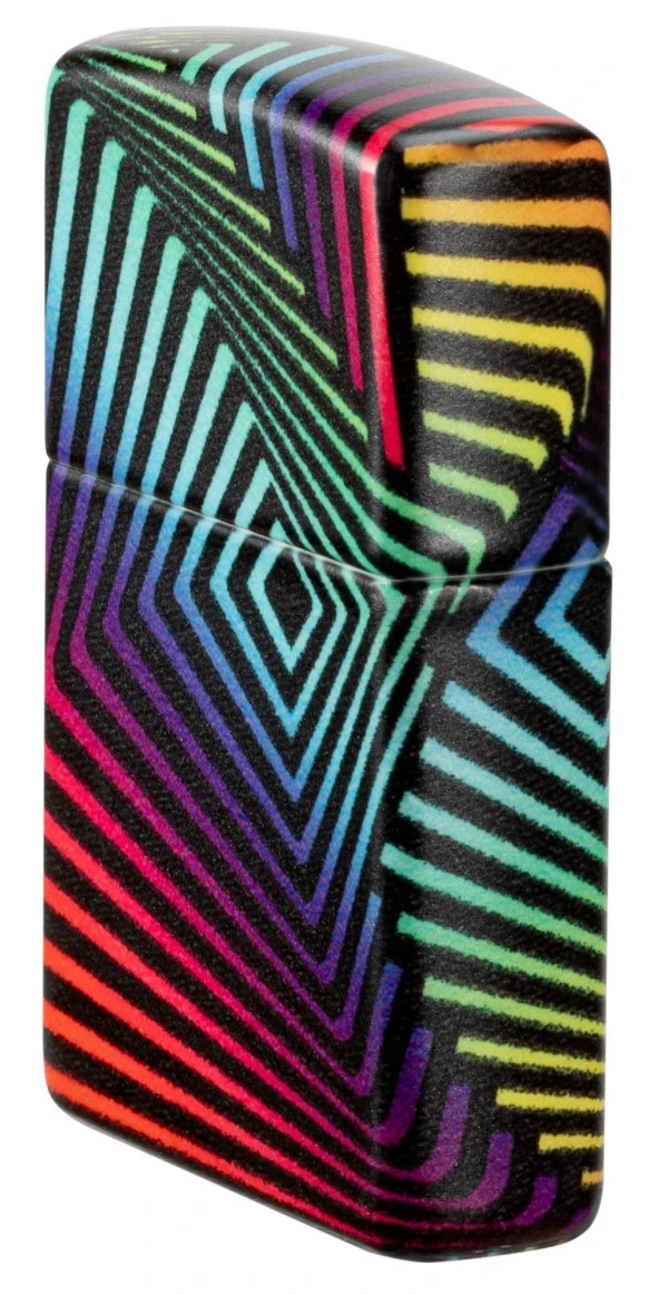 Zippo Rainbow Pattern Dizayn Çakmak - Resim 7