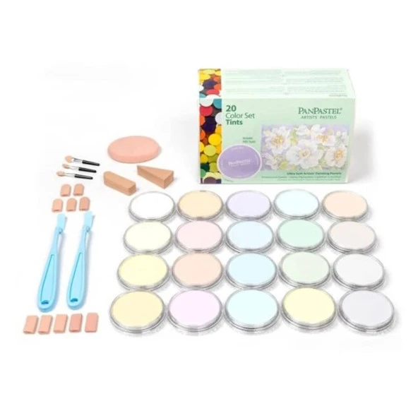 PanPastel Ultra Soft Artist Pastel Boya Tints 20'li Set 30204 ürün görseli 1