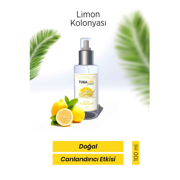 Tubalife Limon Kolonyası 100 ml ürün görseli 1
