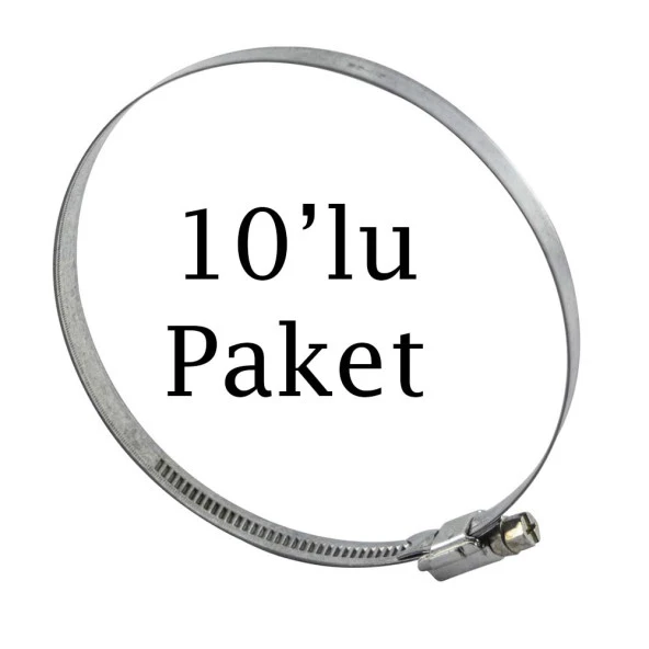 Kelepçe Hortum 50-70 B9/W1 10'lu Paket ürün görseli 1