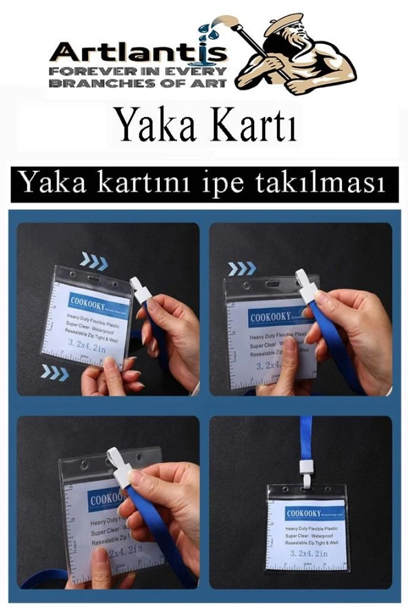 Kırmızı İpli Yaka Kartı 25 Adet Ayarlanabilir Boyuna Asma Kimlik Koruyuculu PVC Kırmızı Yaka Kartlığı Seyehat Ofis Okul Büro ürün görseli 1