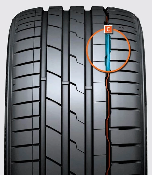 Hankook Ventus S1 Evo3 SUV K127A 255/55R18 109Y XL (Yaz) (2024) ürün görseli 1