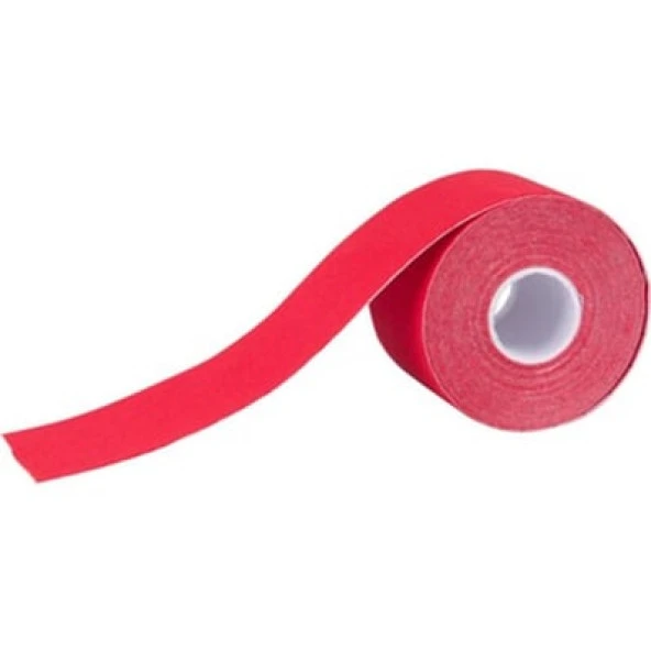 LİBOR KİNEZYO SPORCUBANDI KIRMIZI -KİNEZYO BANDI 5MX5CM ürün görseli 1