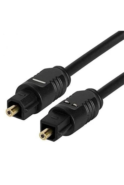 1 Metre Dijital Fiber Optik Ses Kablosu Toslink Kablo 1m TENON ürün görseli 1