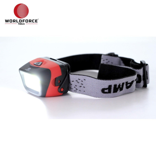 WORLDFORCE KAFA LAMBASI COB LEDLİ 3W (PİLLİ ÇALIŞIR) 11406 ürün görseli 1