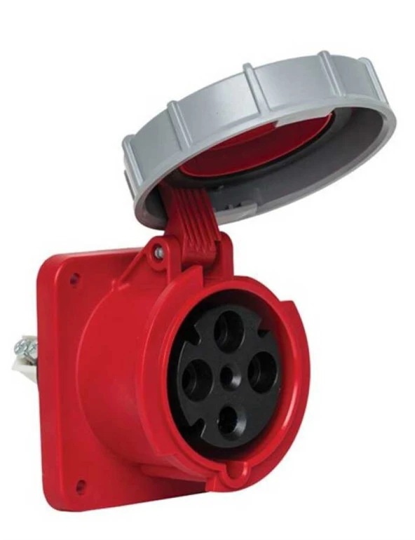 Mete Enerji 406532 4X63A IP67 Makine Prizi -Düz- 380-415 V ürün görseli 1