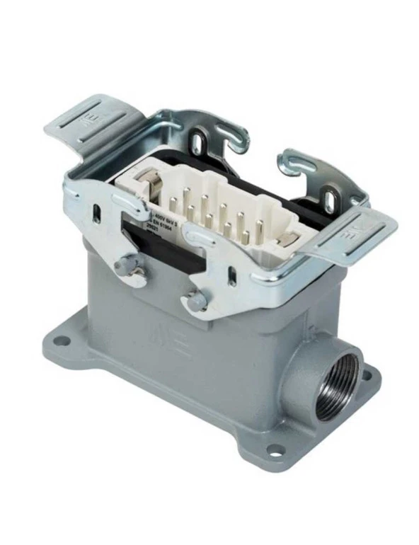 Mete Enerji 403027S 10X16A Çoklu Duvar Fişi Metal Mandal 400 V ürün görseli 1