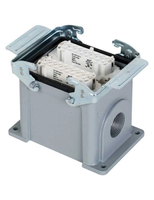Mete Enerji 403081S 32X16A Duvar Prizi Metal Mandallı 400 V ürün görseli 1