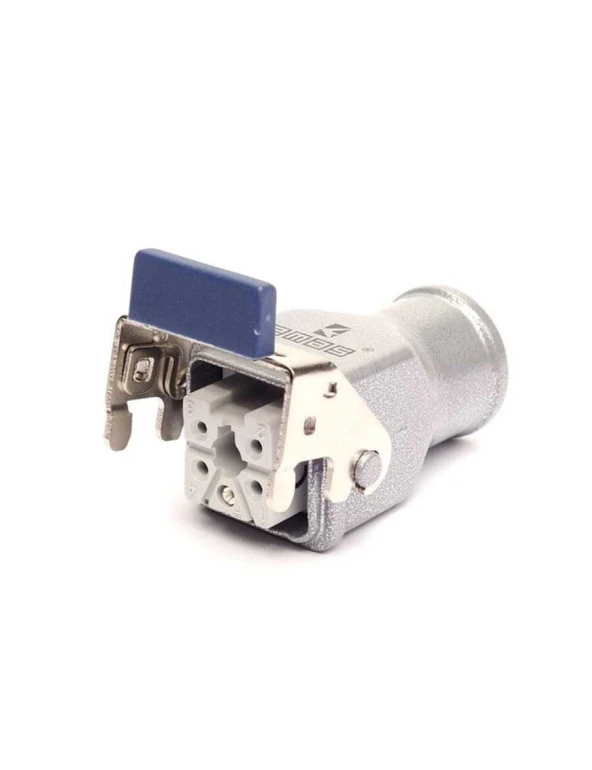 Emas EBM05PU36 Metal 5 Kontak Uzatma Tipi Priz 10A Üstten Girişli 1 Metal Mandallı ürün görseli 1