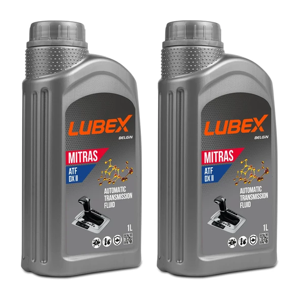 Lubex Mitras ATF DX II 1 Lt Otomatik Şanzıman Yağı (2 Adet) ürün görseli 1