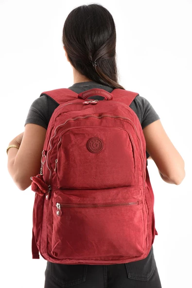 571 collections Ultra Hafif Sırt Çantası Okul Seyahat Kırmızı (Model: 571-1C) ürün görseli 1