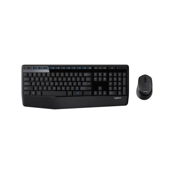 Logitech MK345 Kablosuz Klavye-Mouse Set Siyah ürün görseli 1