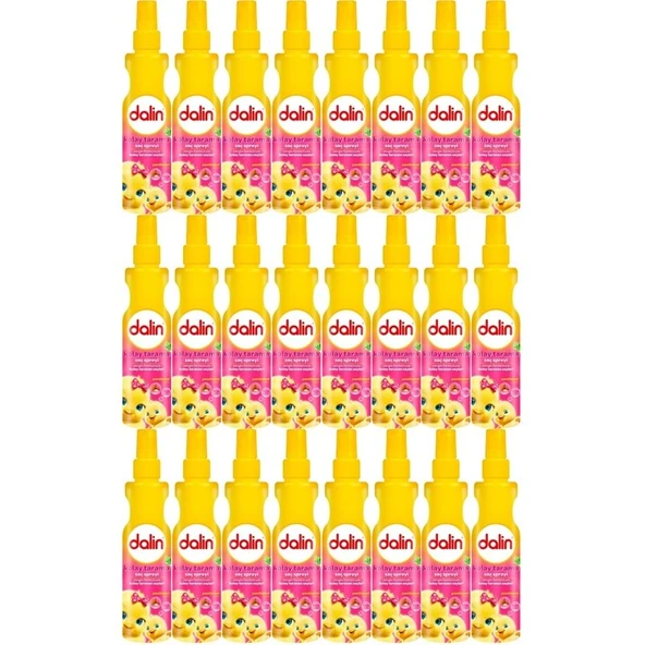 Dalin Kolay Saç Tarama Spreyi 200ML Badem Özlü (24 Lü Set) ürün görseli 1