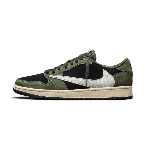 PTTAVM: Nike Air Jordan 1 Low Travis Scott x Olive