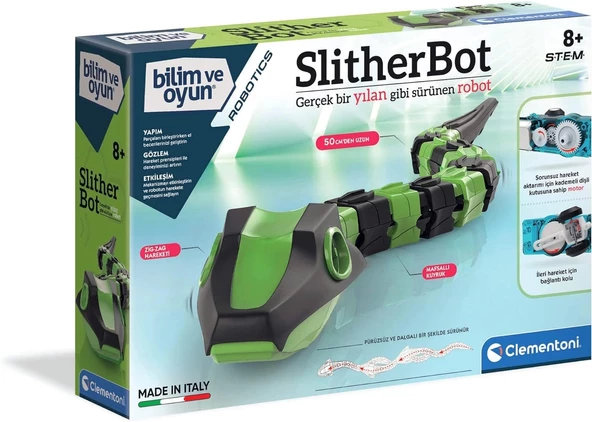 Clementoni Robotik Laboratuvarı - Slitherbot Oyuncak ‎64467 ürün görseli 1