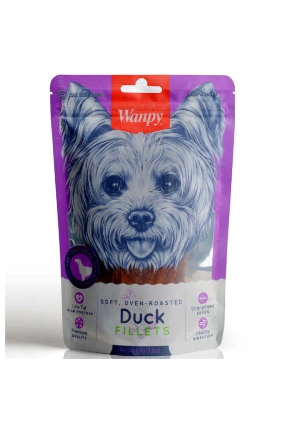 Yumuşak Ördek Filetoları Köpek Ödülü 100gr ürün görseli 1