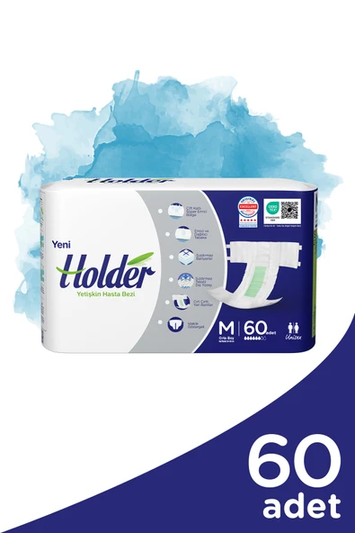 Holder Yetişkin Hasta Bezi Orta Boy ( Medium ) 30 x 2 Adet ürün görseli 1