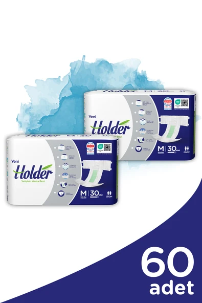 Holder Yetişkin Hasta Bezi Orta Boy ( Medium ) 30 x 2 Adet - Resim 2