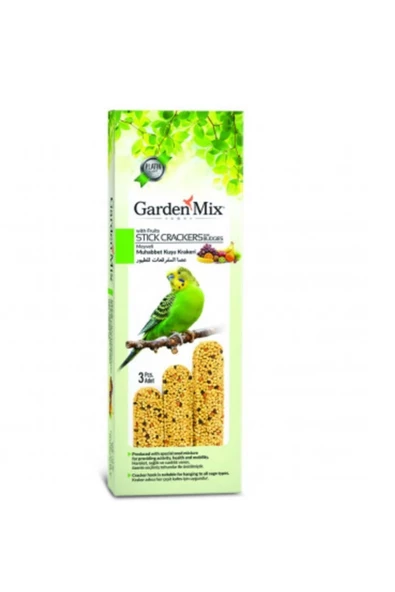 Garden Mix Meyveli Muhabbet Kuşu Krakeri 3 Adet 120 Gr ürün görseli 1