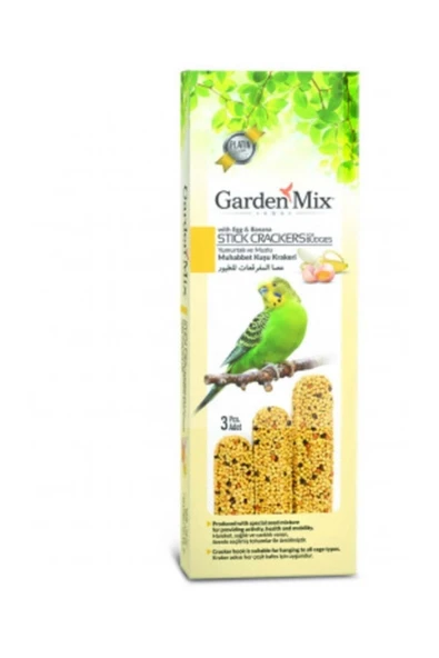Garden Mix Muzlu Muhabbet Kuşu Krakeri 3 Adet 120gr ürün görseli 1
