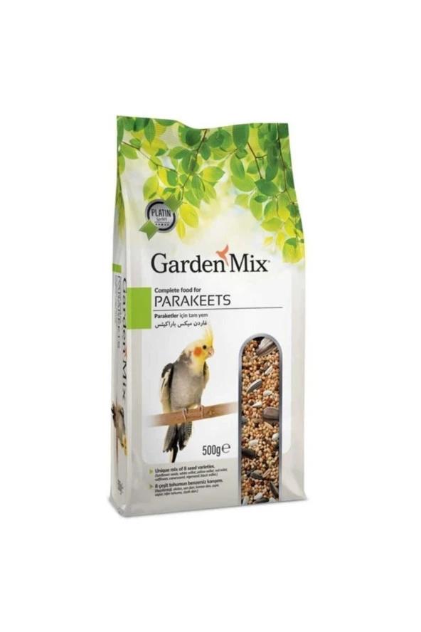 Garden Mix Platin Paraket Küçük Papağan Yemi 500 gr ürün görseli 1