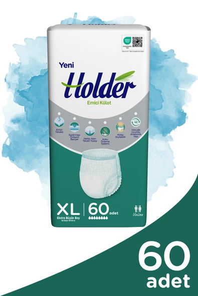 Holder Emici Külot Yetişkin Hasta Bezi Büyük Boy ( X Large ) 30 x 2 Adet ürün görseli 1