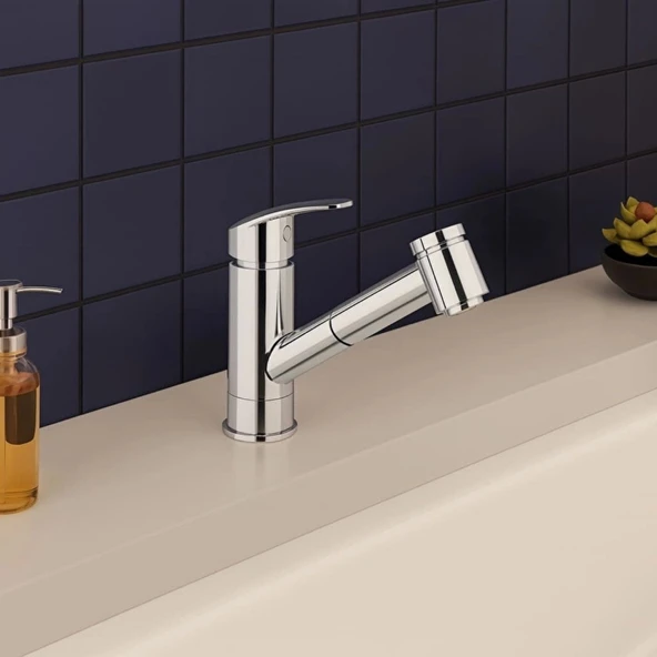 Artema Harmony Pull-Out Krom Eviye Eviye Bataryası A41864 - Resim 2