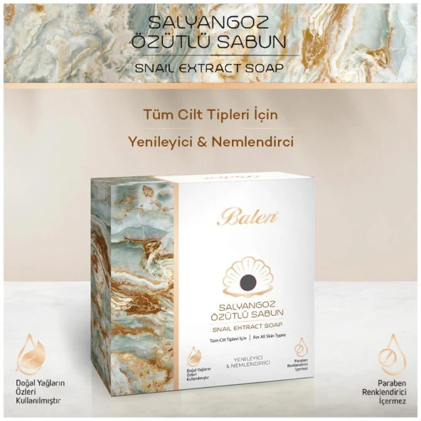 Balen Salyangoz Sabunu 125 Gr ürün görseli 1