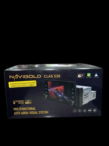 Navigold YSN-629 MP5 Oynatıcı, FM Tuner, Bluetooth, Apple CarPlay, Android Auto, Çift USB Double Teyp ürün görseli 1