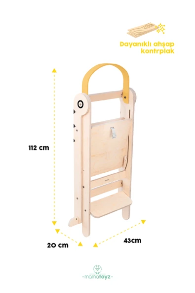 Fold Öğrenme Kulesi - Sarı Kuş - Resim 7