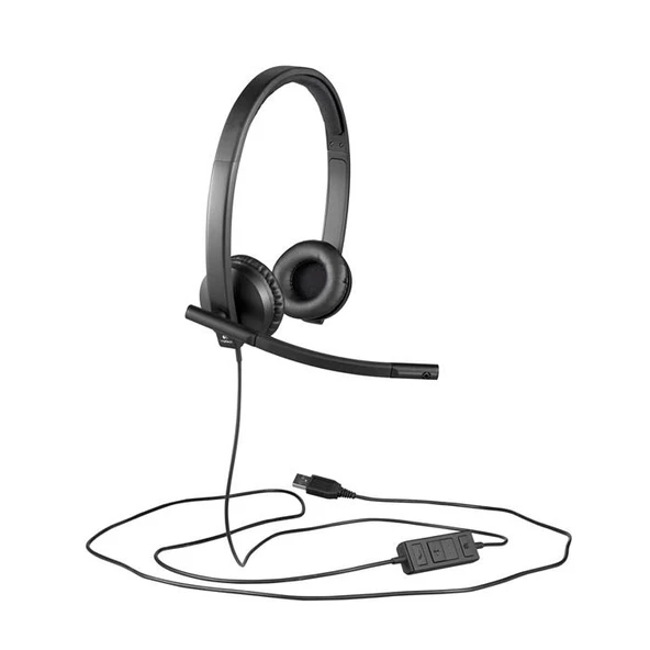 Logitech H570E Usb Stereo Kulaklık 981-000575 ürün görseli 1