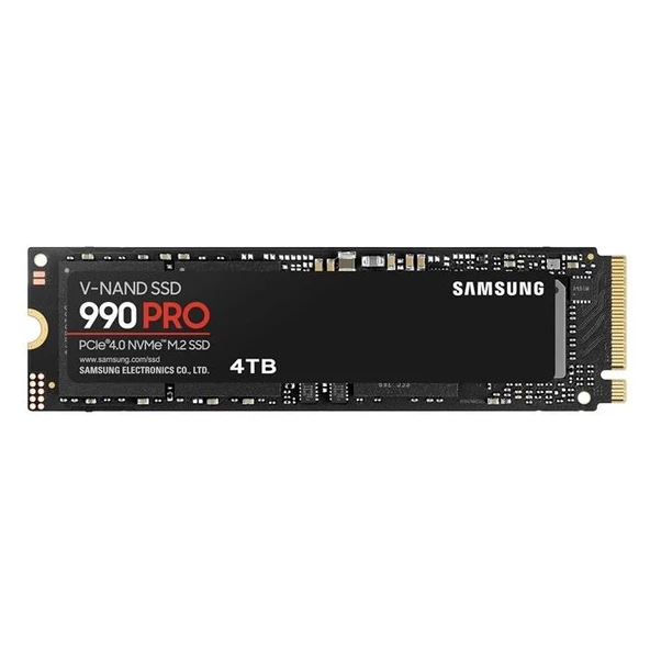 Samsung MZ-V9P4T0BW 990 Pro 4TB M.2 NVMe SSD (7450/6900MB/s) ürün görseli 1