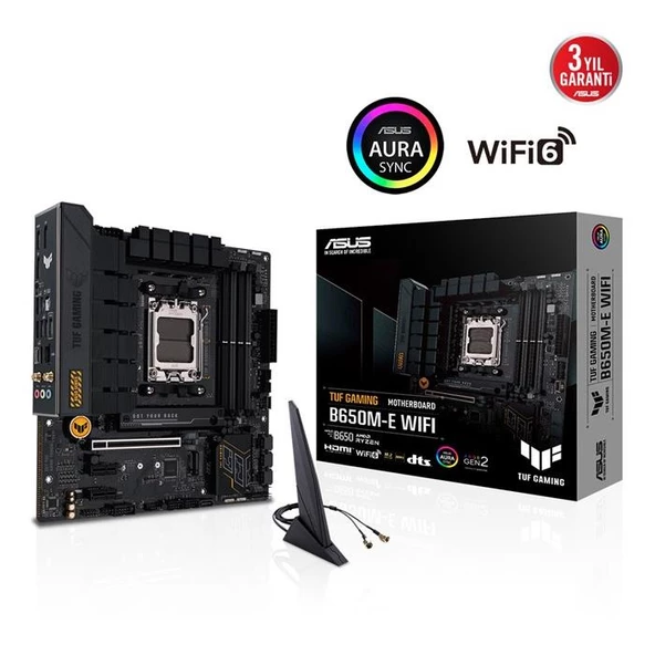 Asus Tuf Gaming B650-E Wifi Am5 Ryzen Ddr5 90Mb1Gt0-M0Eay0 ürün görseli 1