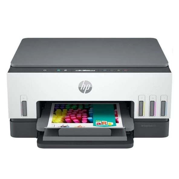 Hp 6UU48A 670 Yazıcı-Tarayıcı-Fotokopi-Wifi-Airprint Tanklı Yazıcı Çok Fonksiyonlu ürün görseli 1