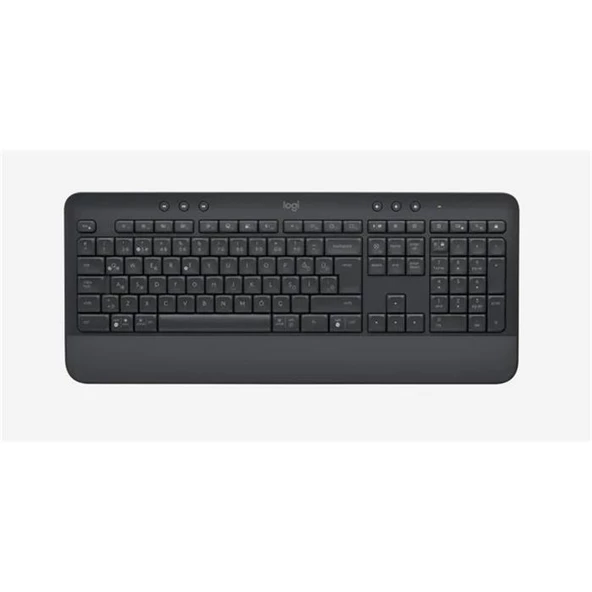 Logitech K650 920-010919 Q Mm Kablosuz Klavye Siyah - Resim 2
