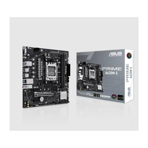 Asus Prıme A620M-E Ddr5 6400+(Oc) Hdmı Vga M.2 Am5 ürün görseli 1