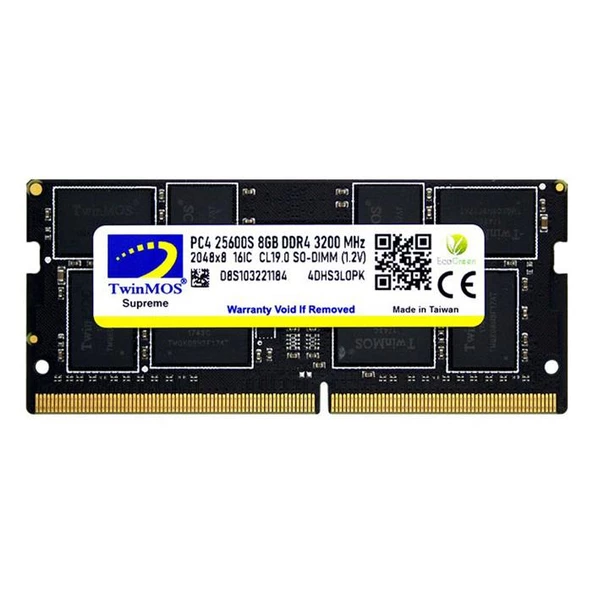 Twinmos 8 Gb Ddr4 3200 Mdd48Gb3200N Nb ürün görseli 1