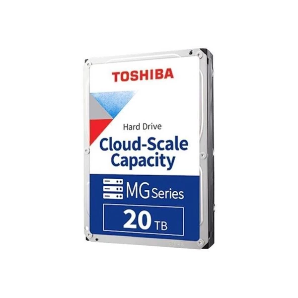 Toshıba Mg10Aca20Te Mg Series 3.5" 20Tb 7200Rpm 512Mb Sata Enterprise 7/24 Harddisk ürün görseli 1