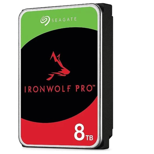 Seagate 8Tb St8000Nt001 Ironwolf Pro Sata 3 7200Rpm 256Mb Nas Disk ürün görseli 1